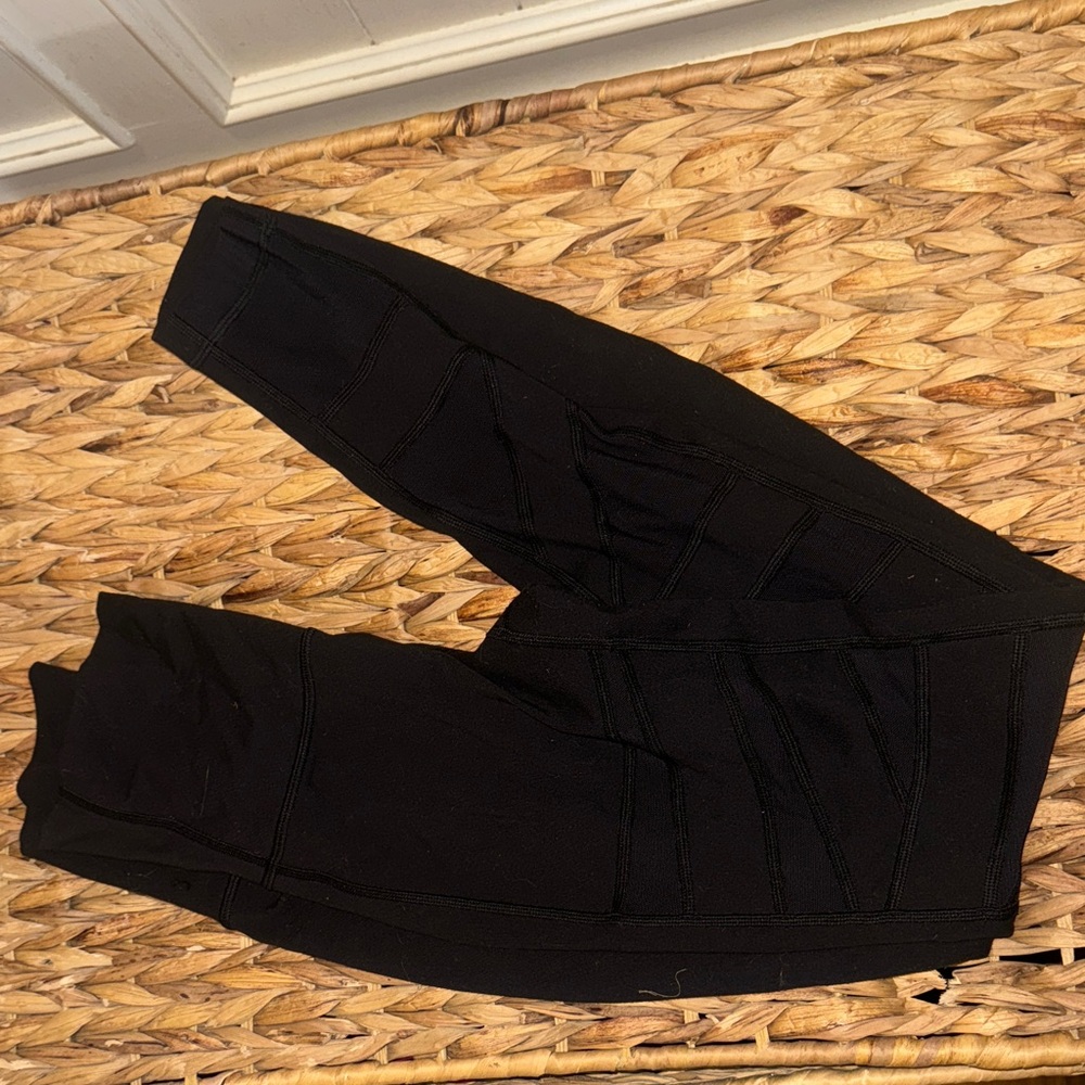 Lululemon Mesh Black Leggings